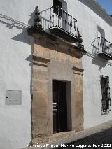 Casa de la Calle Llanete de Orgaz n 12. Portada