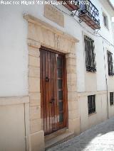 Casa de la Calle Calvo Sotelo n 1. Portada