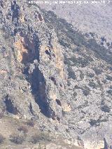 Sierra de los Castillejos. Abrigos