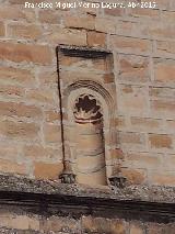 Iglesia de Santa Mara Magdalena. Hornacina vaca