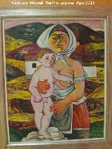 Rafael Zabaleta Fuentes. Maternidad. 1949. Museo Provincial de Jan