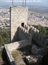 Muralla de Jan. Puerta del Castillo. Adarve