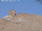 Castillo de las Cinco Esquinas. Desde La Hoz