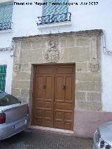 Casa de la Calle Manuel Reyes n 25. Portada