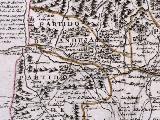 Ermita de la Virgen de Zocueca. Mapa 1787