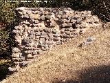 Castillo de Bujaraizar. Muralla