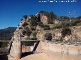 Pantano del Tranco. Aliviadero