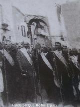 Museo de Santa Ana. Foto antigua. Procesin de Santa Ana