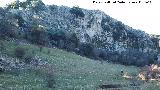 Lomas de Carboneros. Paredes rocosas desde la Caada de los Habares