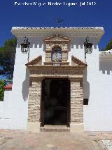 Ermita del Santo Cristo. Portada