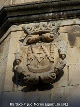 Iglesia de la Asuncin. Smbolo del Ave Mara en la torre