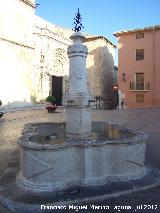 Fuente de Cuatro Caos. 