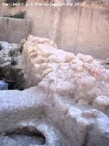 Marroques Bajos. Muro defensivo dentro del primer cuarto anillo para defender las zonas de elaboracin de metal