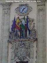 Ayuntamiento de Jan. Balcn principal