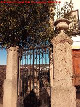 Antigua Fbrica de aceite del Sagrado Corazn. Puerta de la lonja