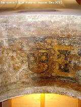 Camarn de Jess. Frescos originales del arco