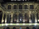 Palacio de la Diputacin. Por la noche