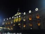 Palacio de la Diputacin. Por la noche