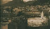 Palacio de la Diputacin. Foto antigua. Edificio de la izquierda