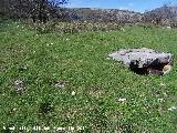 Dolmen del Collado de los Bastianes. Crculo de piedras