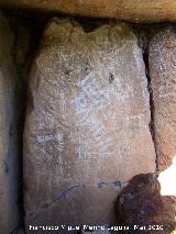 Dolmen del Collado de los Bastianes. Piedra IV