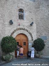 Capilla de la Virgen de Loreto. Portada