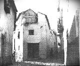 Calle Ormendo. Foto antigua. La calle de la izquierda es la Calle Hospital de San Miguel y la de la derecha la Calle Ormendo