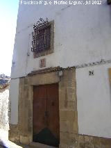 Casa de la Calle Beltrn de la Cueva n 24. Portada