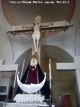 Ermita del Calvario. La dolorosa y le Cristo del Calvario