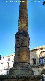 Fuente del Triunfo. Columna