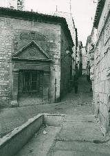 Fuente de Los Caos. Foto antigua. Archivo IEG