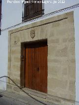 Casa de la Calle Parras n 27. Portada