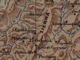 Aldea Los Goldines. Mapa 1901