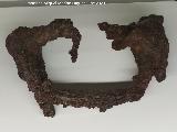 Palacio ibero del Cerro de la Merced. Asa de hierro. Exposici�n en el Museo Ibero de Ja�n