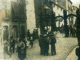 Calle del Santo. Foto antigua