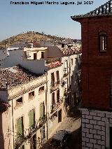 Calle del Santo. Desde los Torreones