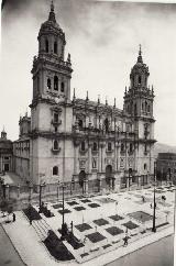 Catedral de Jan. Fachada. Foto antigua