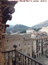 Catedral de Jan. Fachada. Desde el balcn derecho