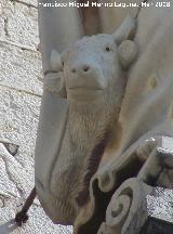 Catedral de Jan. Fachada. Toro de San Lucas