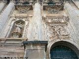 Catedral de Jan. Fachada. San Pablo y Santa Catalina