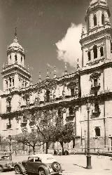 Catedral de Jan. Fachada. Foto antigua