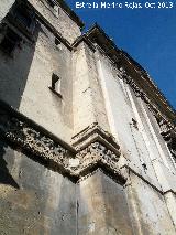 Catedral de Jan. Fachada gtica. Esquina de la Mona