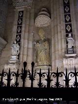 Catedral de Jan. Trascoro. Santa Catalina, San Toribio y La Inmaculada