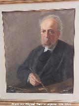Francisco Ba�os Martos. Retrato de mi profesor. 1950. Museo Provincial de Ja�n
