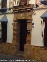 Casa de la Calle Alhndiga n 17. Portada