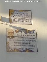 Capilla de Santa Ana. Placas