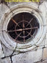 Catedral de Jan. Stanos. culo de los stanos de las escaleras de la Puerta Norte