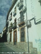 Casa de la Calle Adarves Altos n 1. Fachada