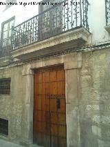 Casa de la Calle Espiga n 32. Portada