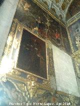 Catedral de Jan. Capilla de la Virgen de los Dolores y Santo Sepulcro. Pared izquierda